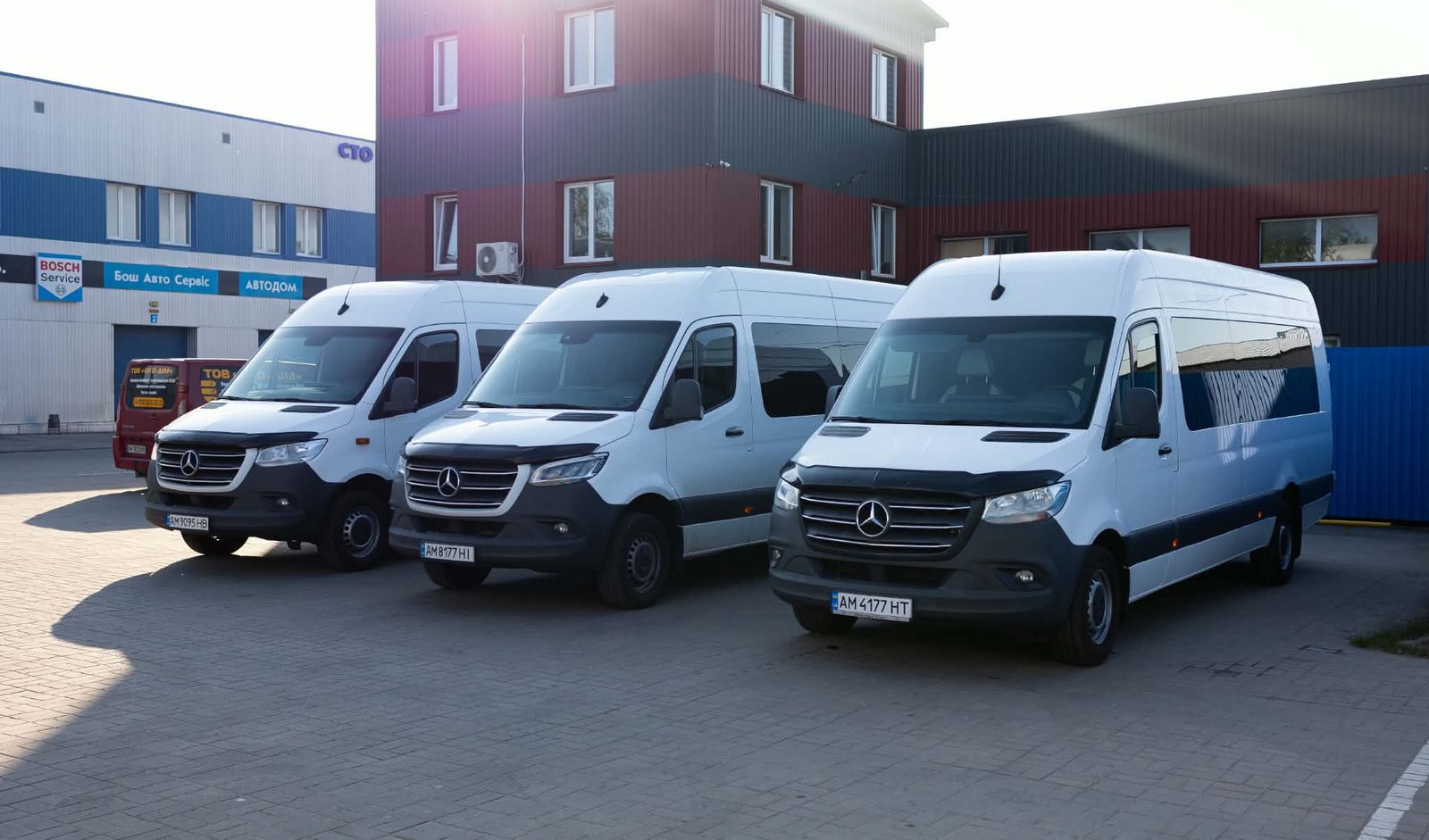 Автопарк ФеніксТранс — мікроавтобуси Mercedes Sprinter
